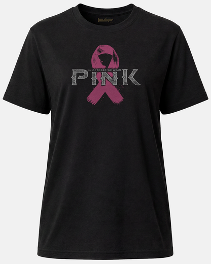 Pink October Ribbon Unisex T-Shirt