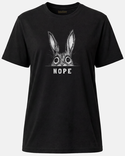 Nope Bunny Unisex T-Shirt