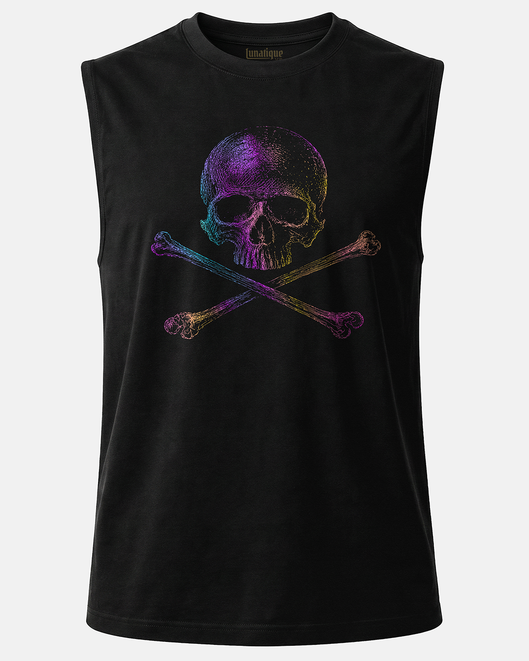 Pride Skull n Crossbones Unisex Muscle Tank