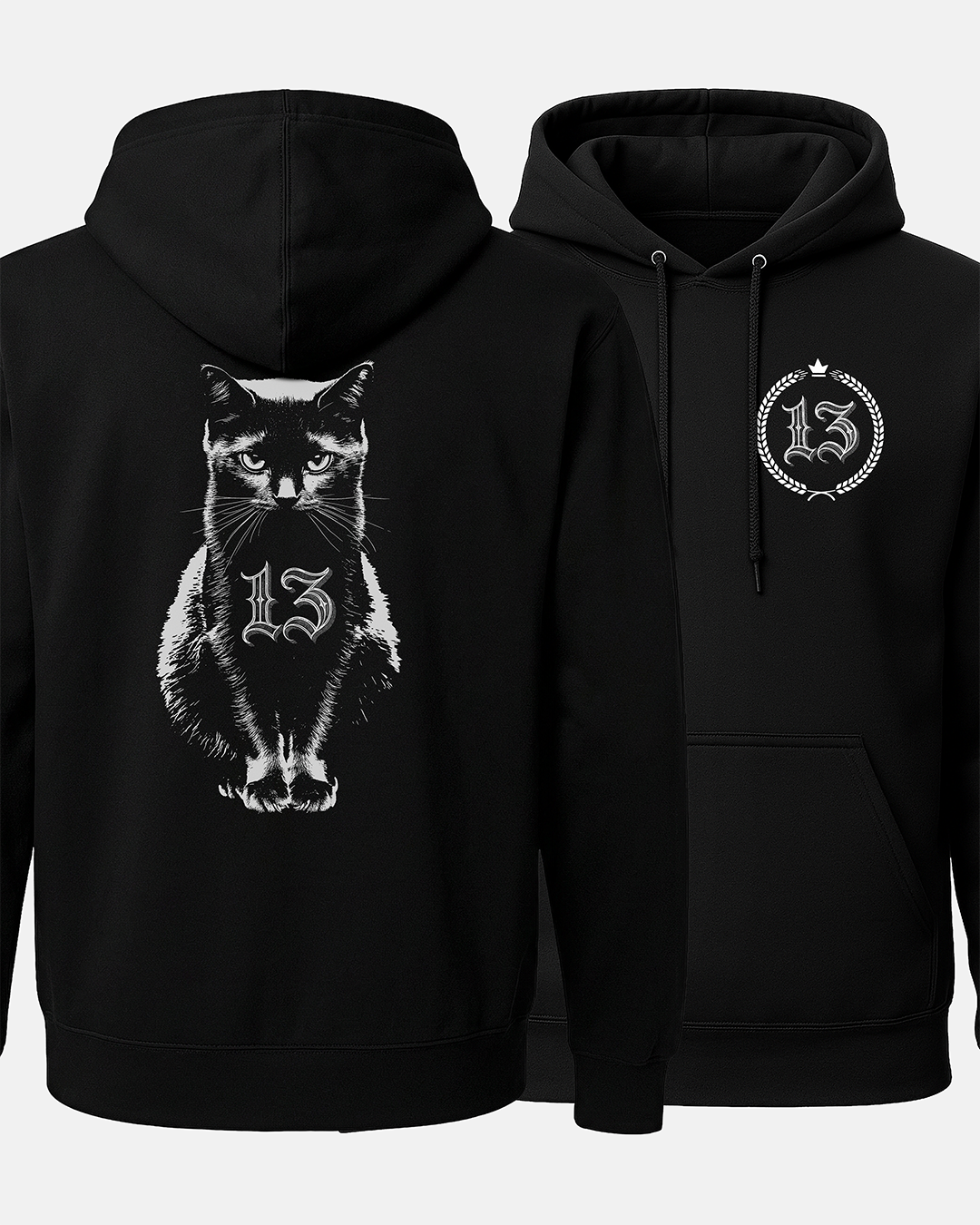 Lucky 13 Hoodie (2 Sided)
