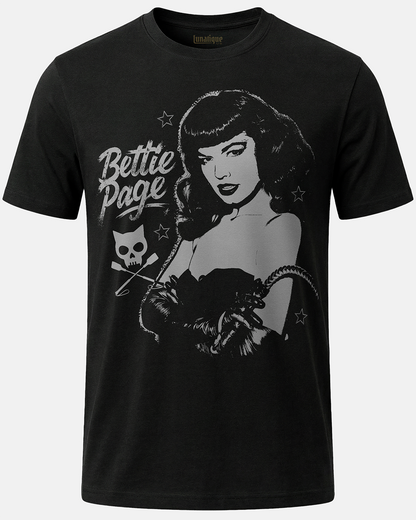 Bettie Page Dominatrix Unisex T-Shirt