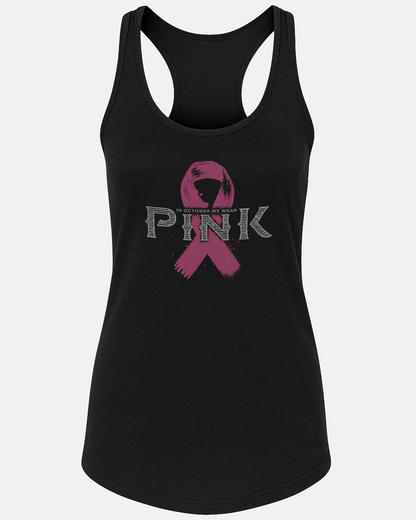 Pink October Ribbon Women's Tank