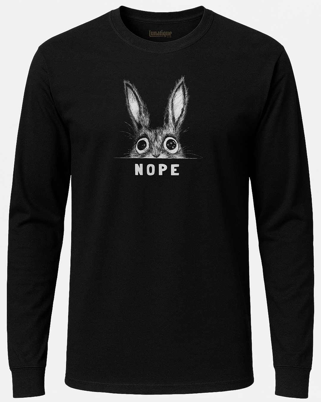 Nope Bunny Long Sleeve T-Shirt