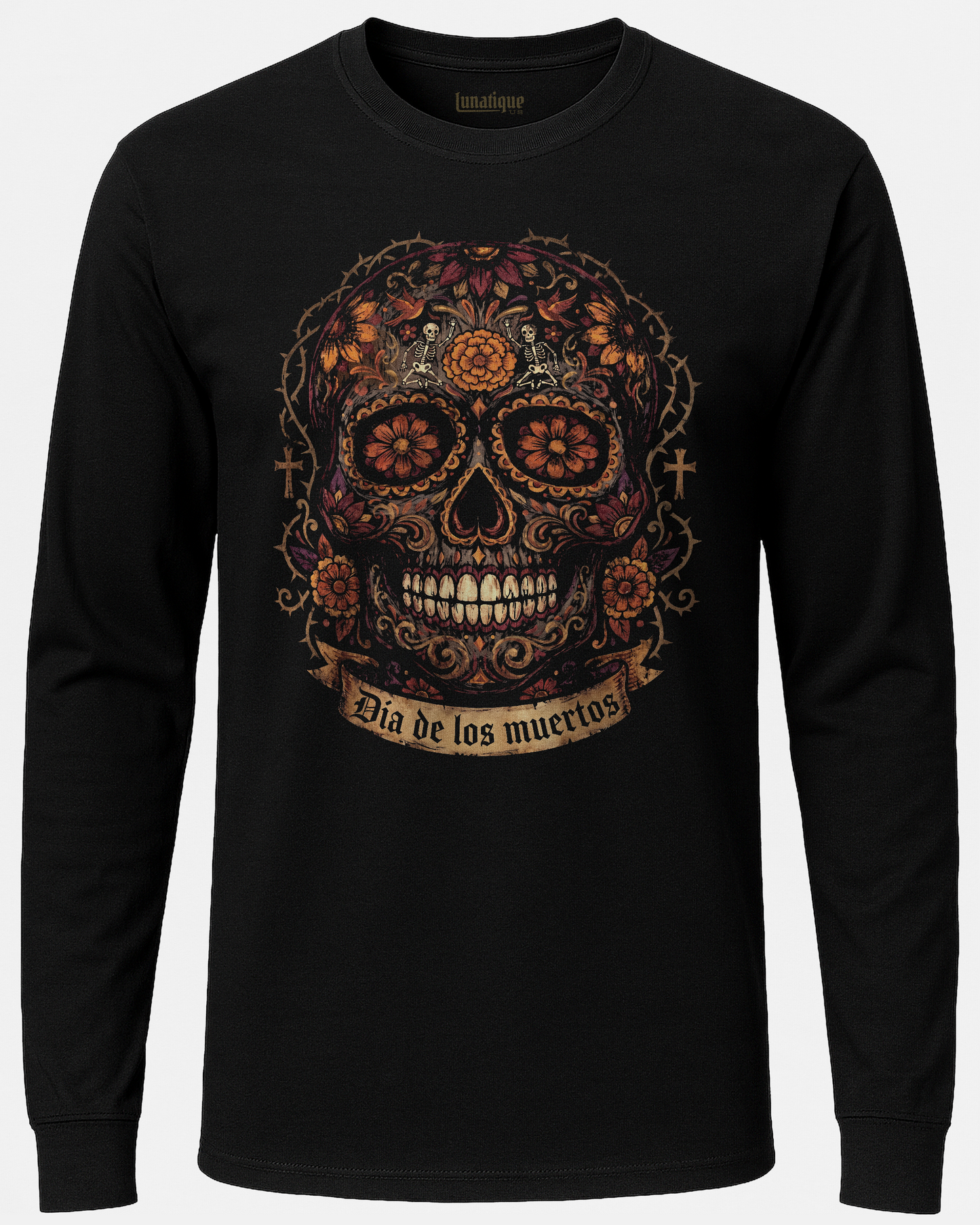 Día de Muertos III Long Sleeve T-Shirt