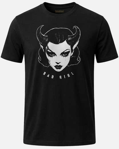 Retro Devil Bad Girl T-Shirt