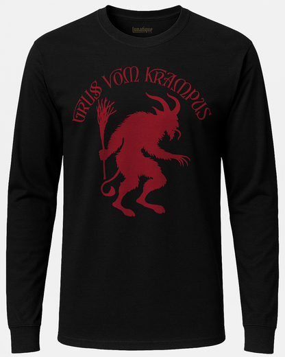 Greetings from Krampus Long Sleeve T-Shirt