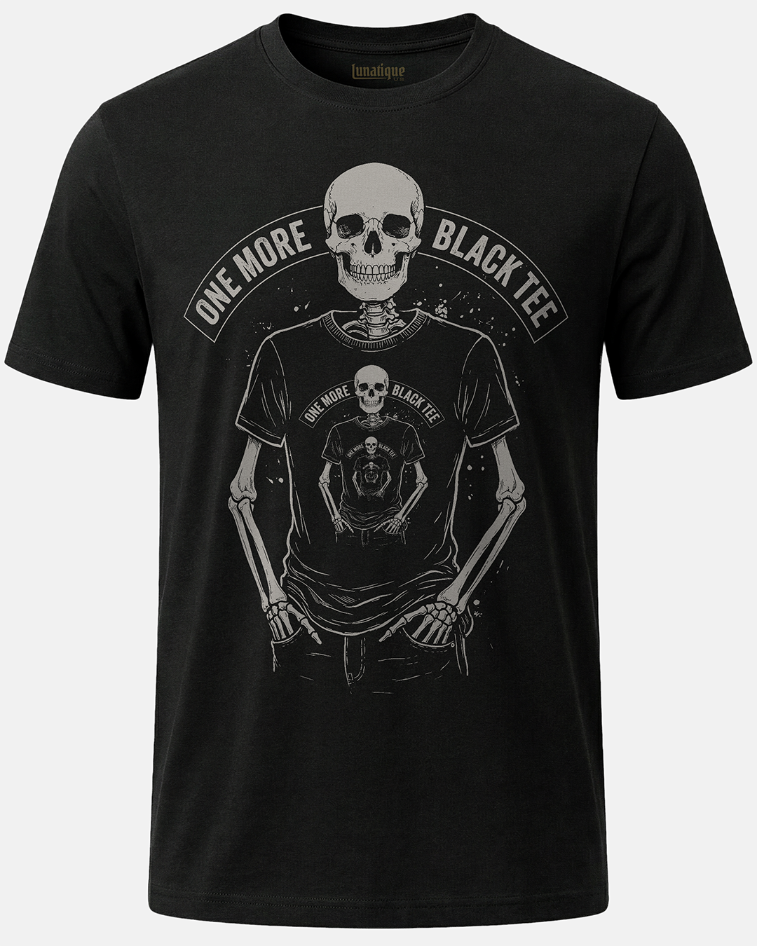 One More Black Tee T-Shirt