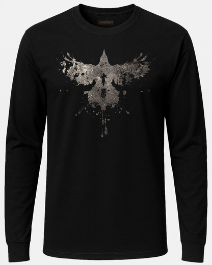 Rorschach Raven Sleeve T-Shirt