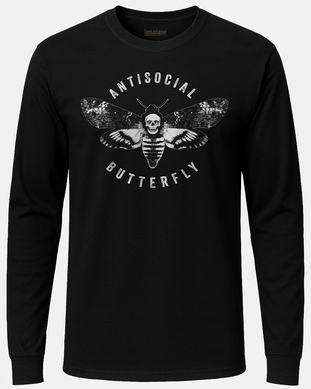 Antisocial Butterfly Long Sleeve T-Shirt