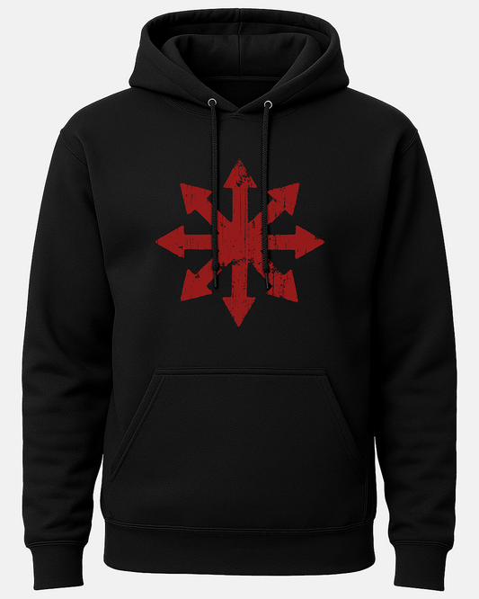 Chaos Star Hoodie (Front Only)