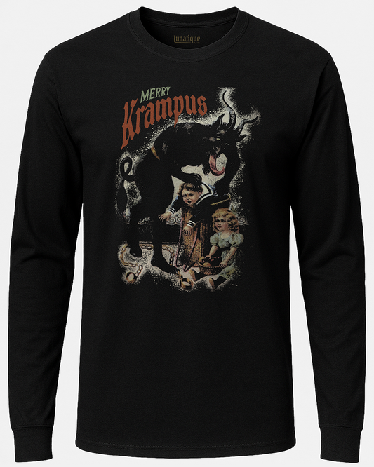 Merry Krampus Long Sleeve T-Shirt