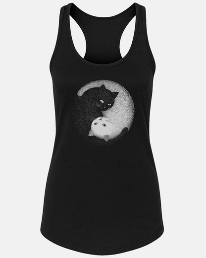 Yin-Yang Cats Women's Tank
