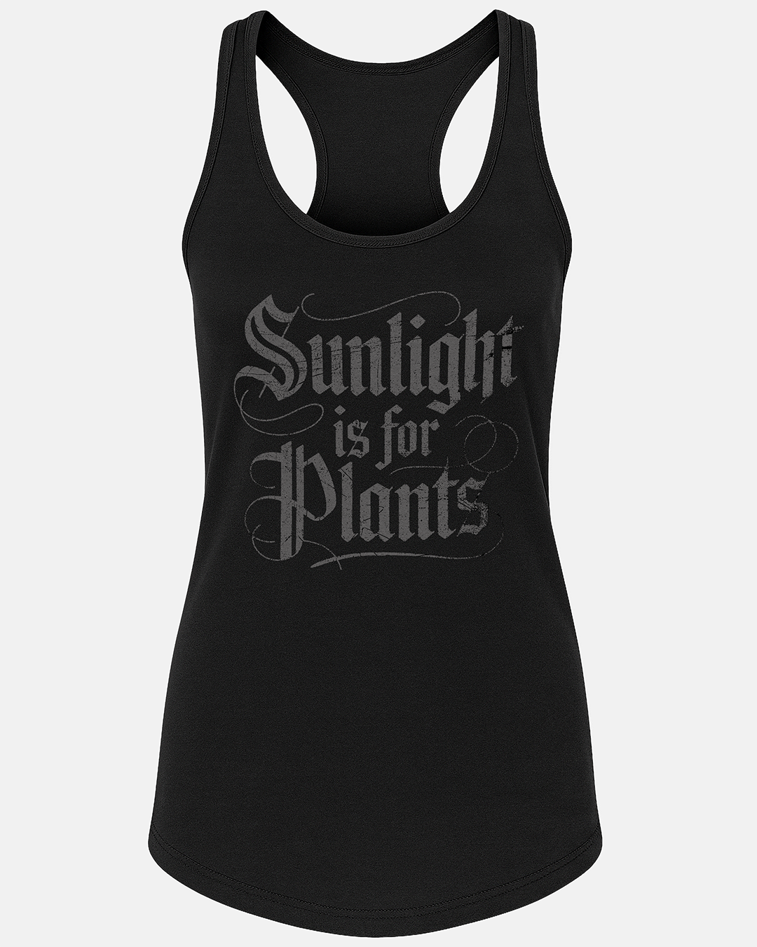 Sunlight is for Plants Tank