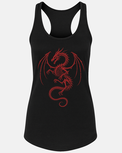 Red Death Dragon Women's Tank