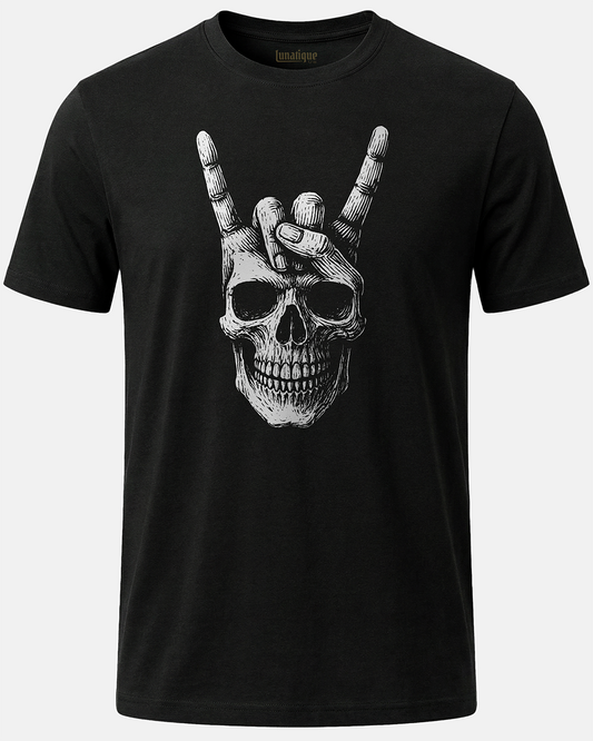 Skull Hand Sign T-Shirt