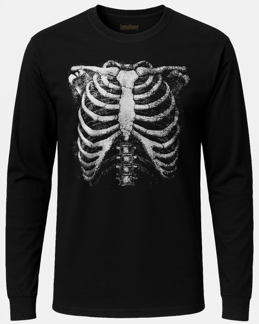 Skeleton Inside Sleeve T-Shirt