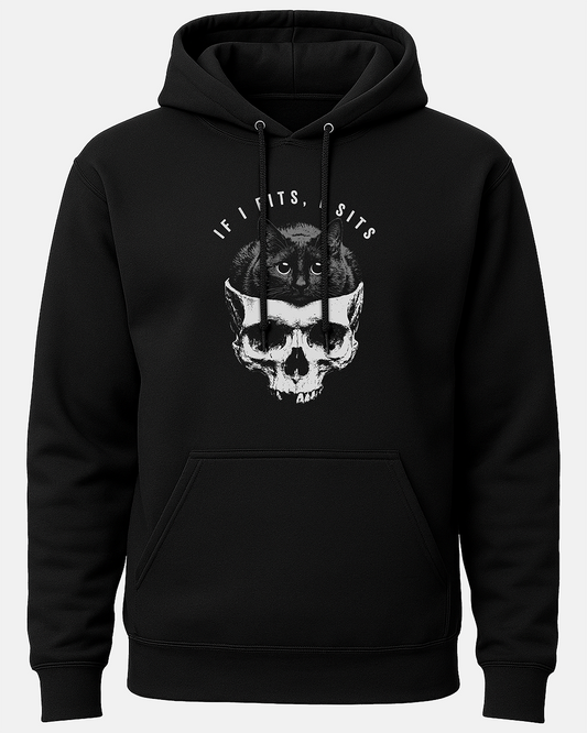 If I Fits, I Sits Hoodie (Front Only)