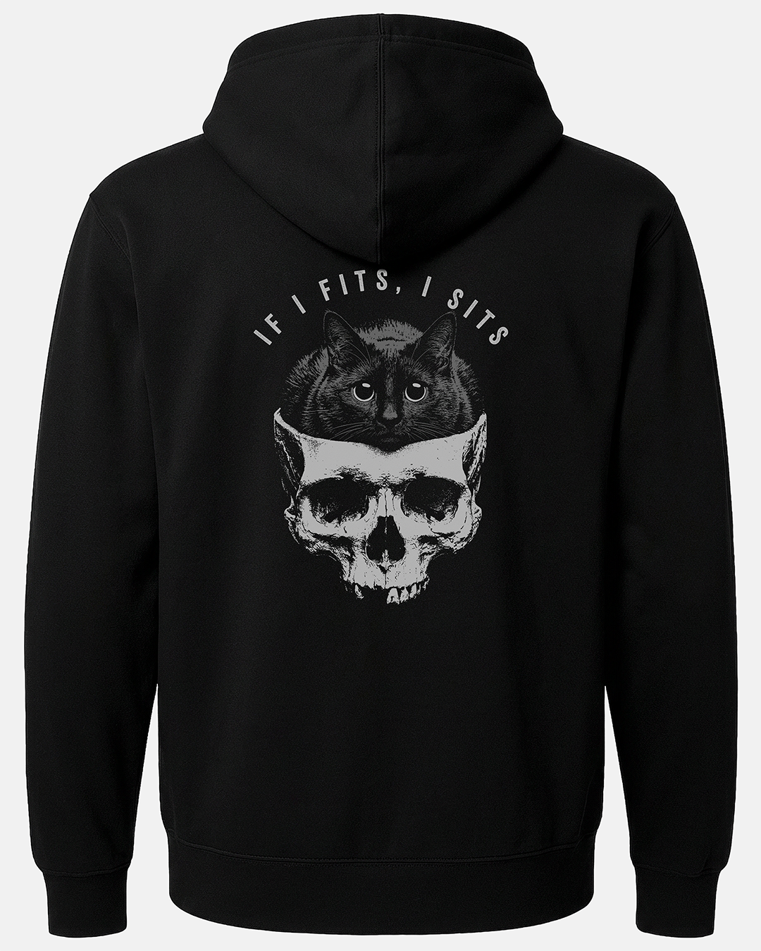 If I Fits, I Sits Zip-Up Hoodie (2 Sided)