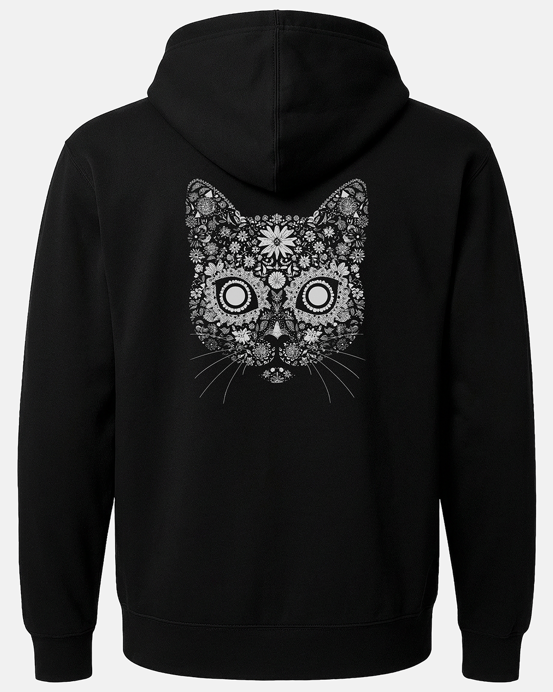 Sugar Cat Zip-Up Hoodie (2 Sided)