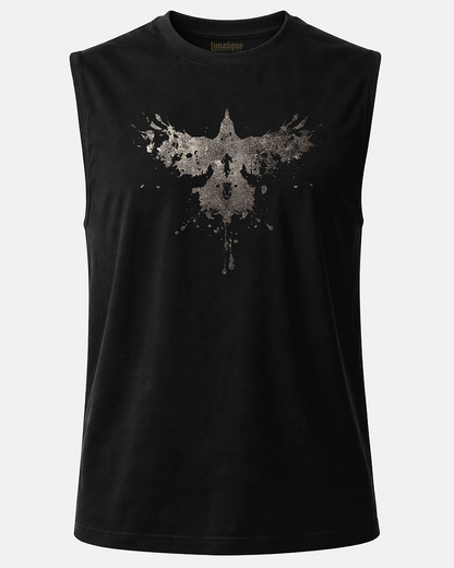 Rorschach Raven Unisex Muscle Tank