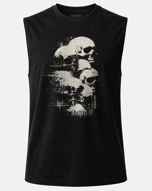 Cluster of Skulls Unisex Muscle Tank