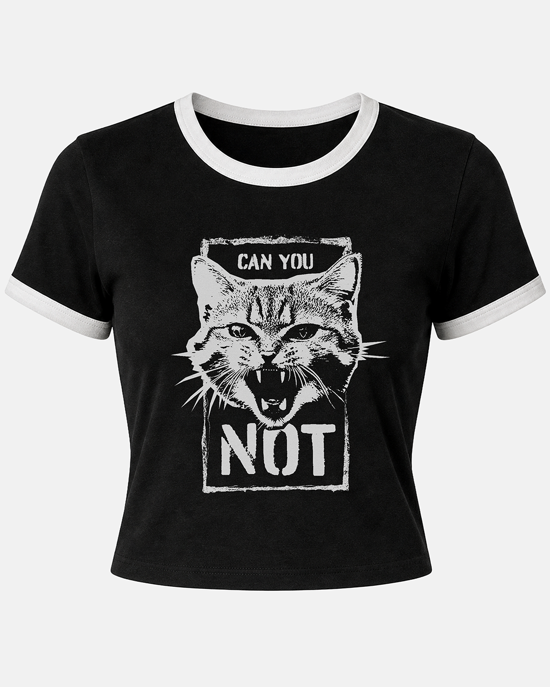 Can You NOT Women's Ringer Baby Tee