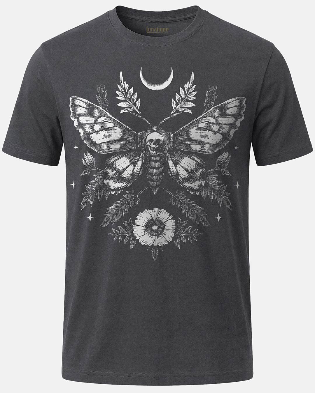 Death’s Head Moth Floral T-Shirt