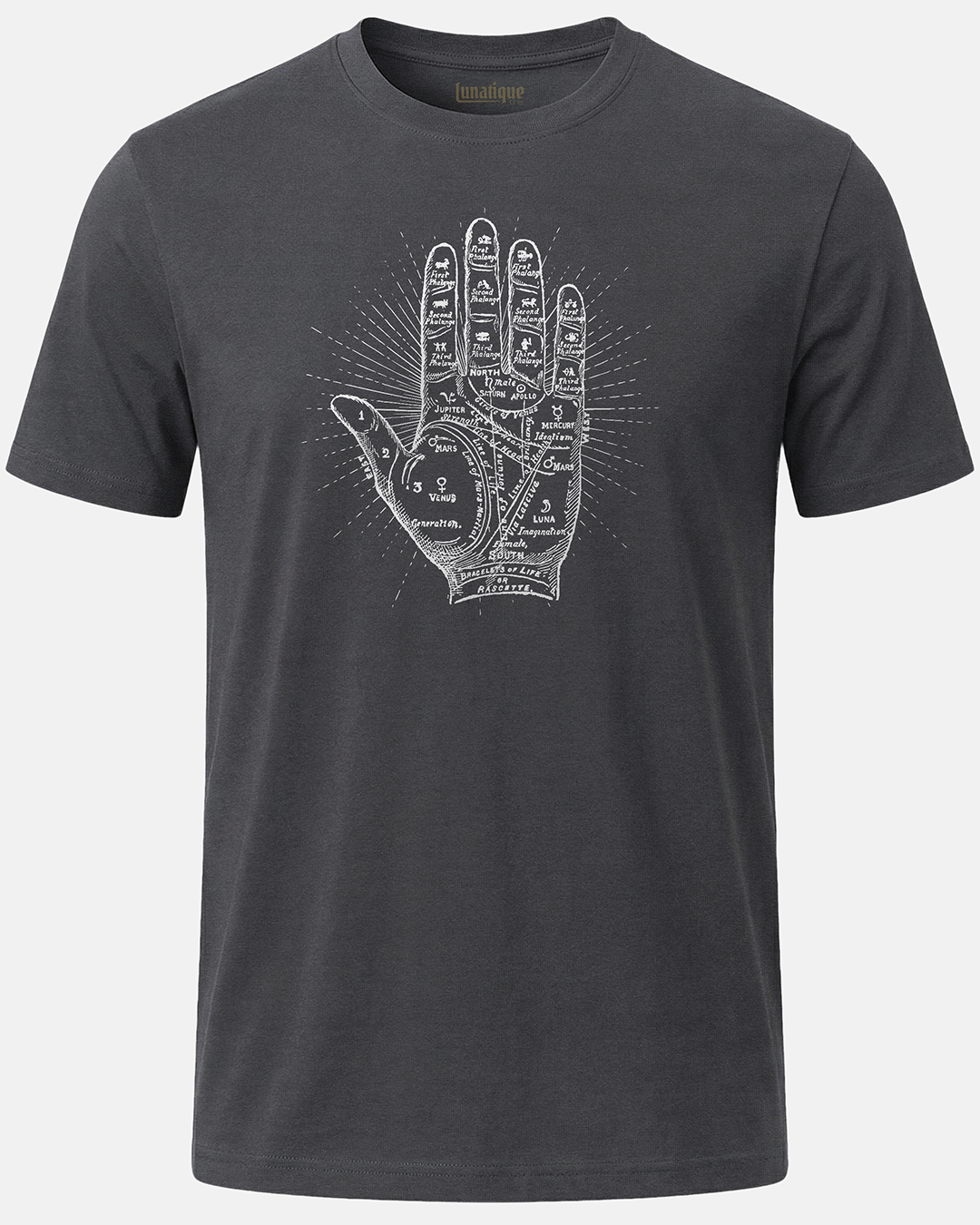 Palmistry Hand Diagram T-Shirt