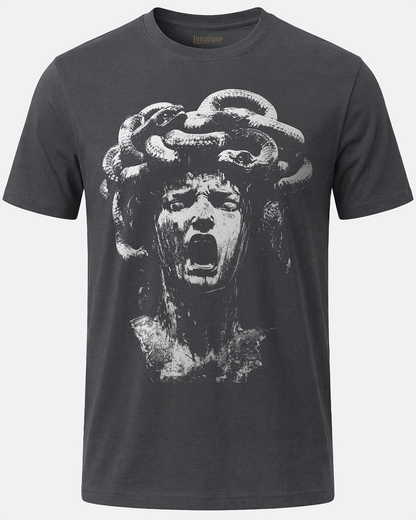 Medusa In Stone Screaming T-Shirt