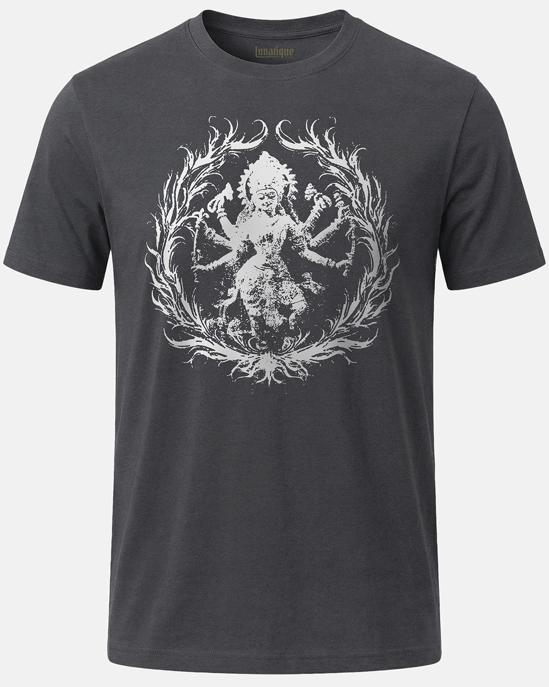 Goddess Kali Distressed with laurel T-Shirt
