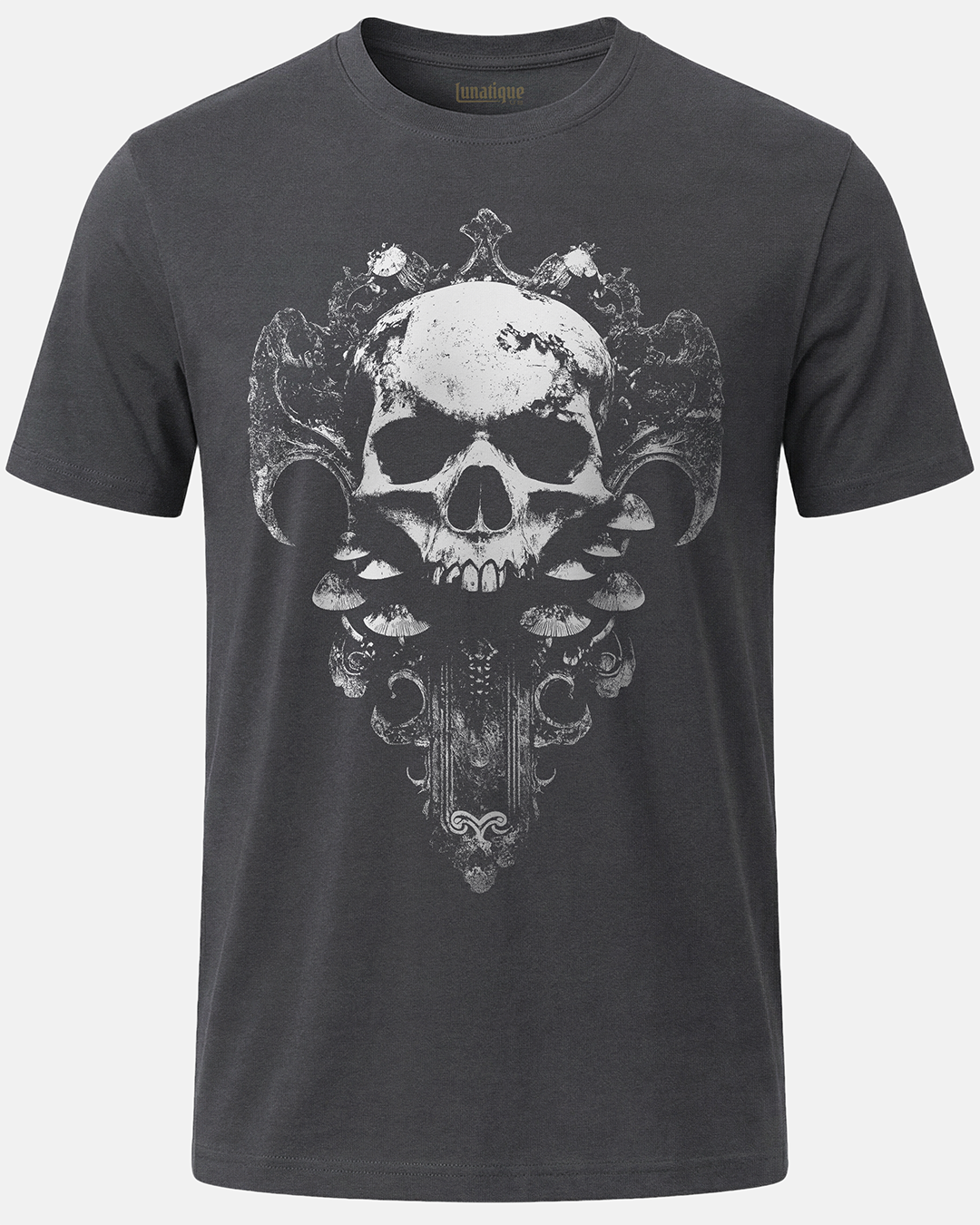 Skull with Mushrooms T-Shirt