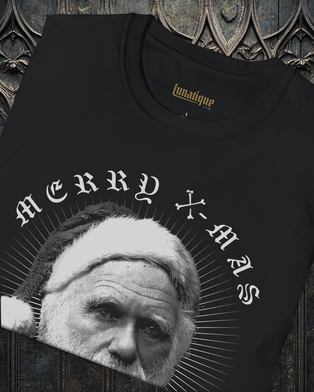 Charles Darwin Santa T-Shirt