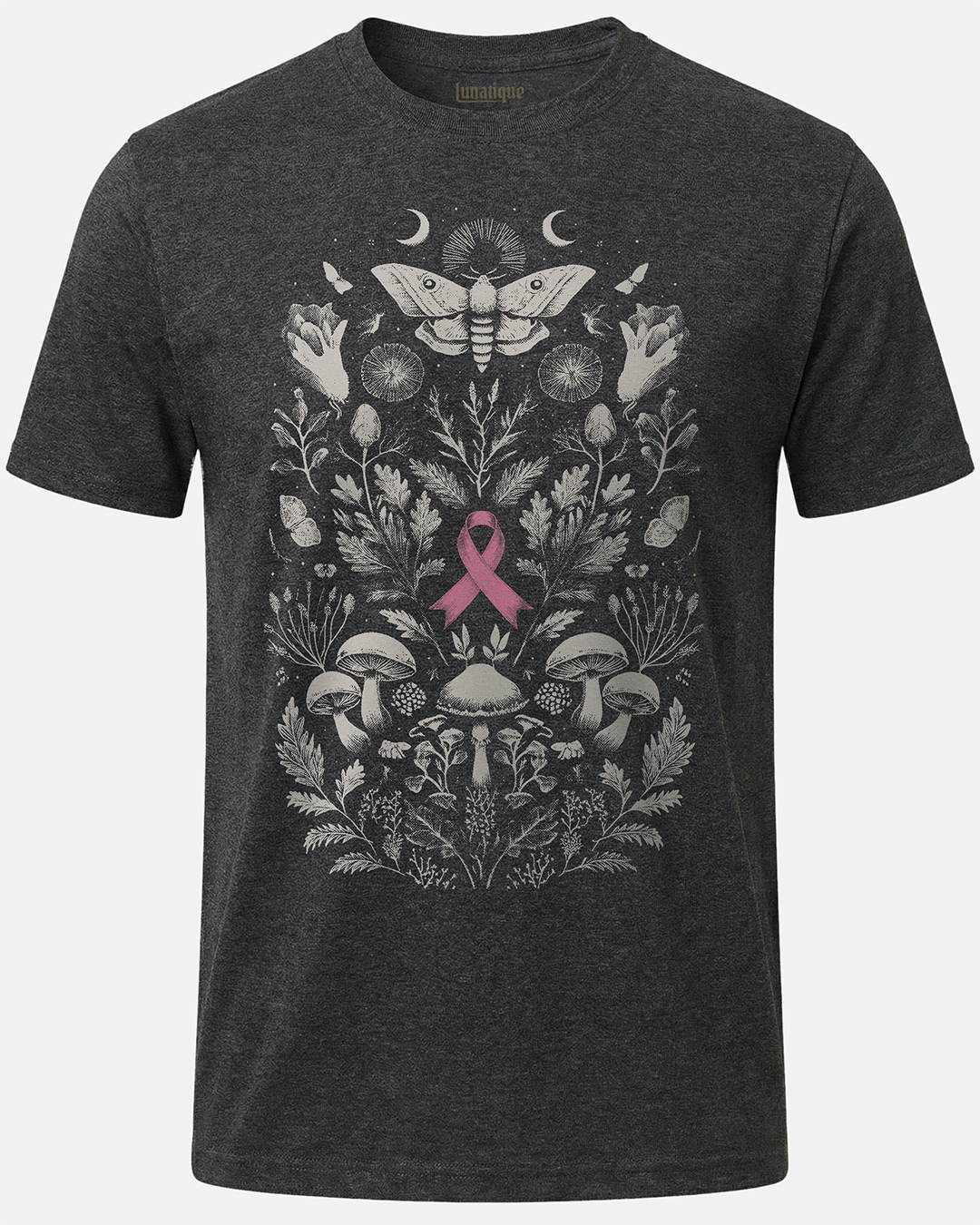 Pink and Gray Cottagecore T-Shirt