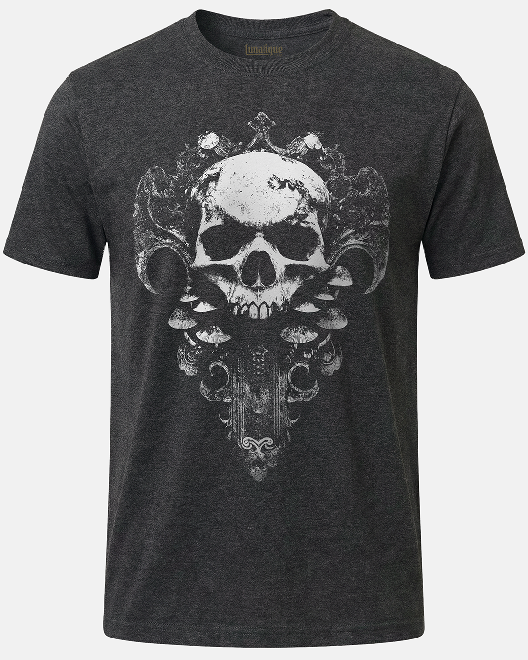 Skull with Mushrooms T-Shirt