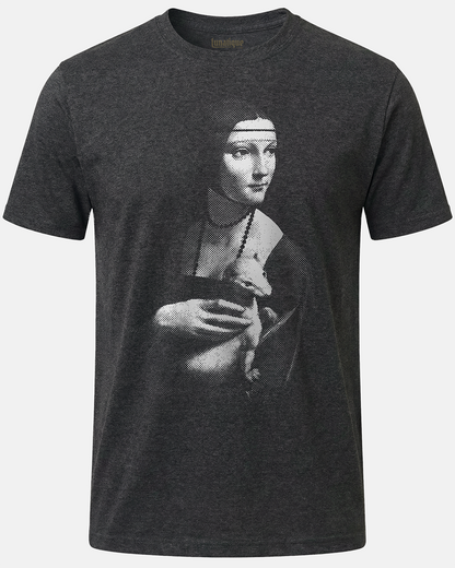 Lady With Ermine by Leonardo da Vinci T-Shirt
