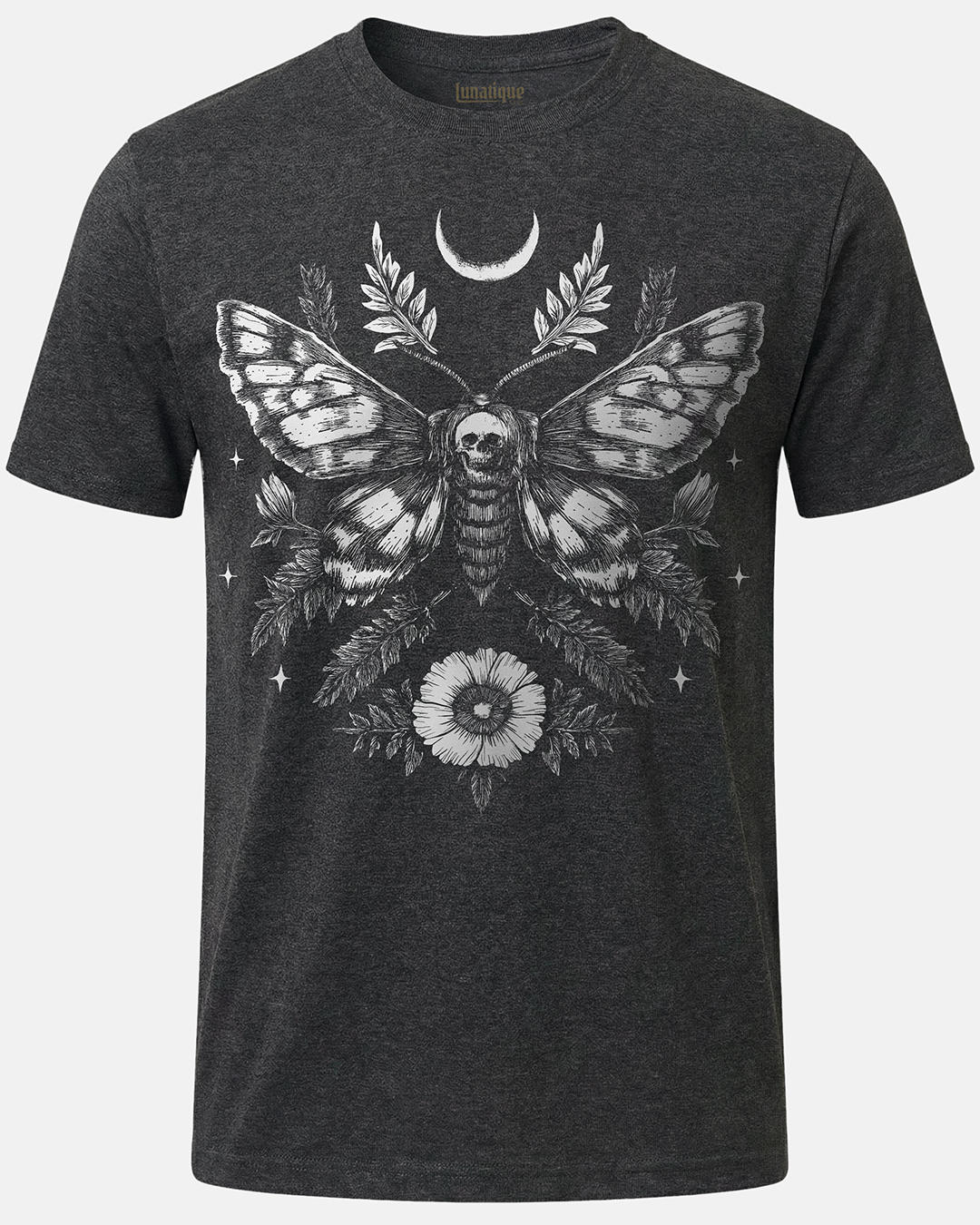 Death’s Head Moth Floral T-Shirt
