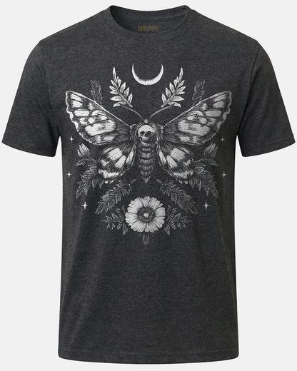 Death’s Head Moth Floral T-Shirt
