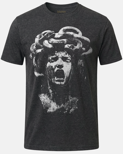 Medusa In Stone Screaming T-Shirt
