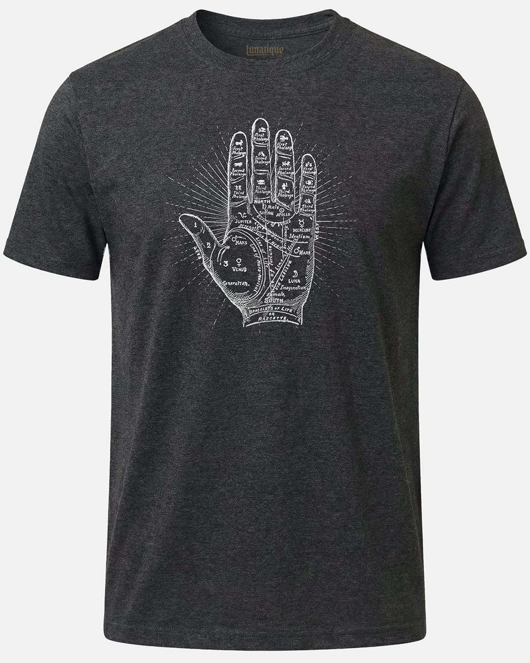 Palmistry Hand Diagram T-Shirt
