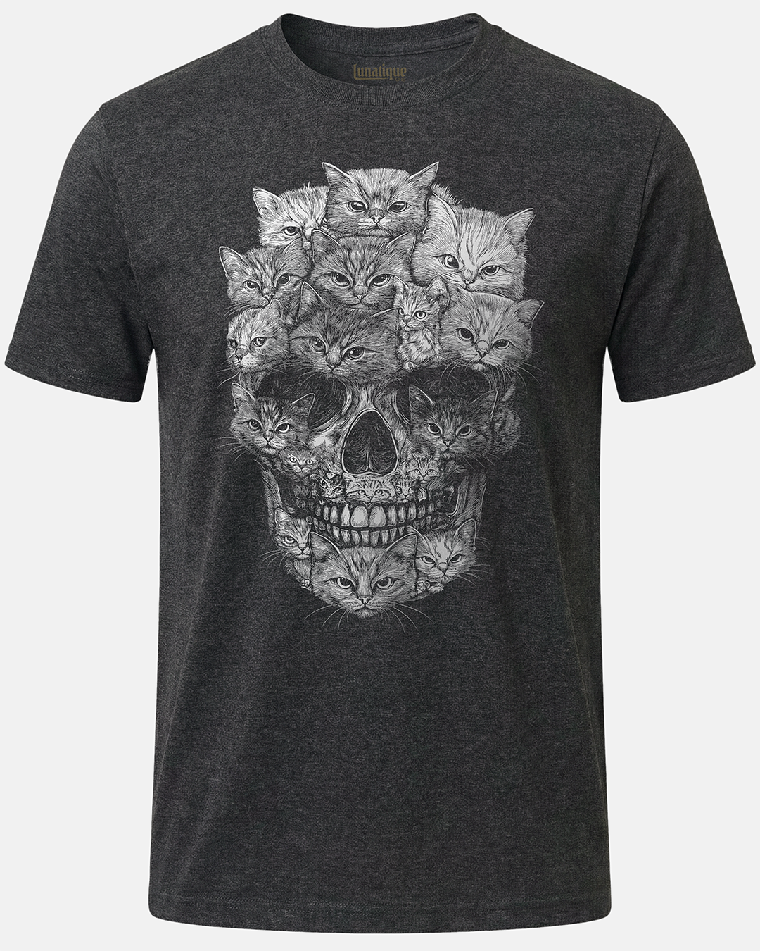 A Skull But It's Cats T-Shirt