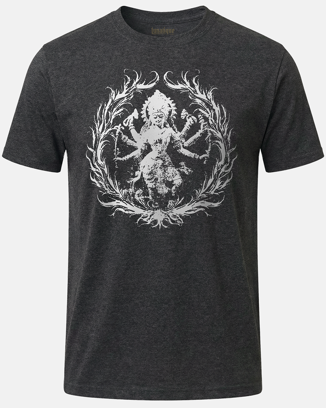 Goddess Kali Distressed with laurel T-Shirt
