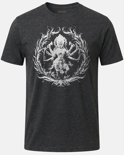 Goddess Kali Distressed with laurel T-Shirt