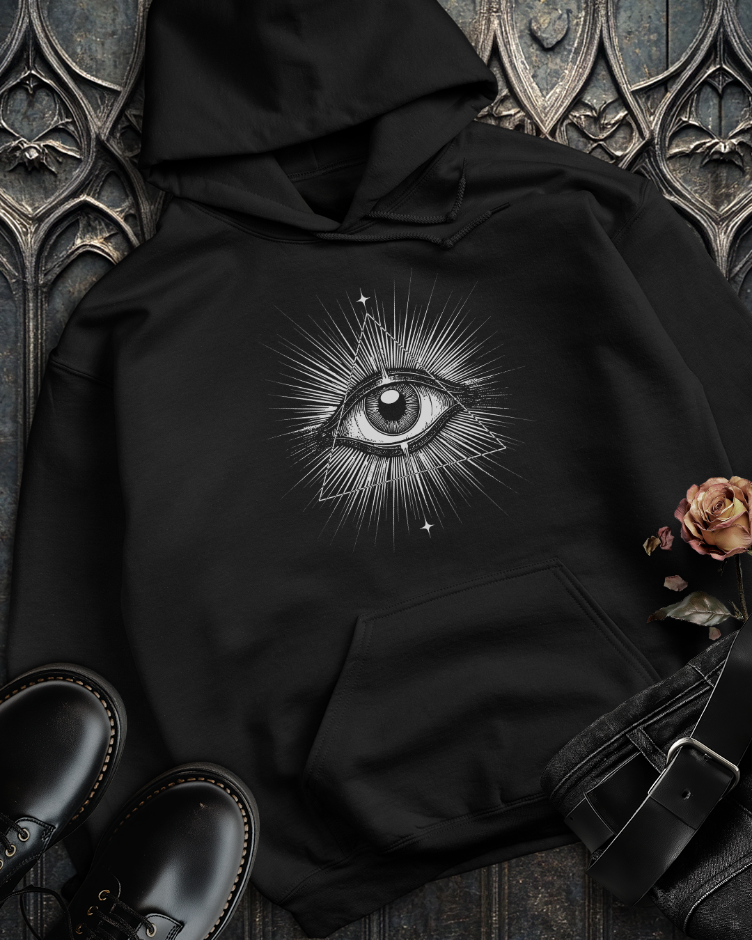 Eye Of Providence Hoodie (Front Only)