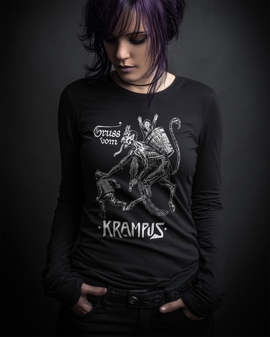 Greetings from Krampus II Long Sleeve T-Shirt