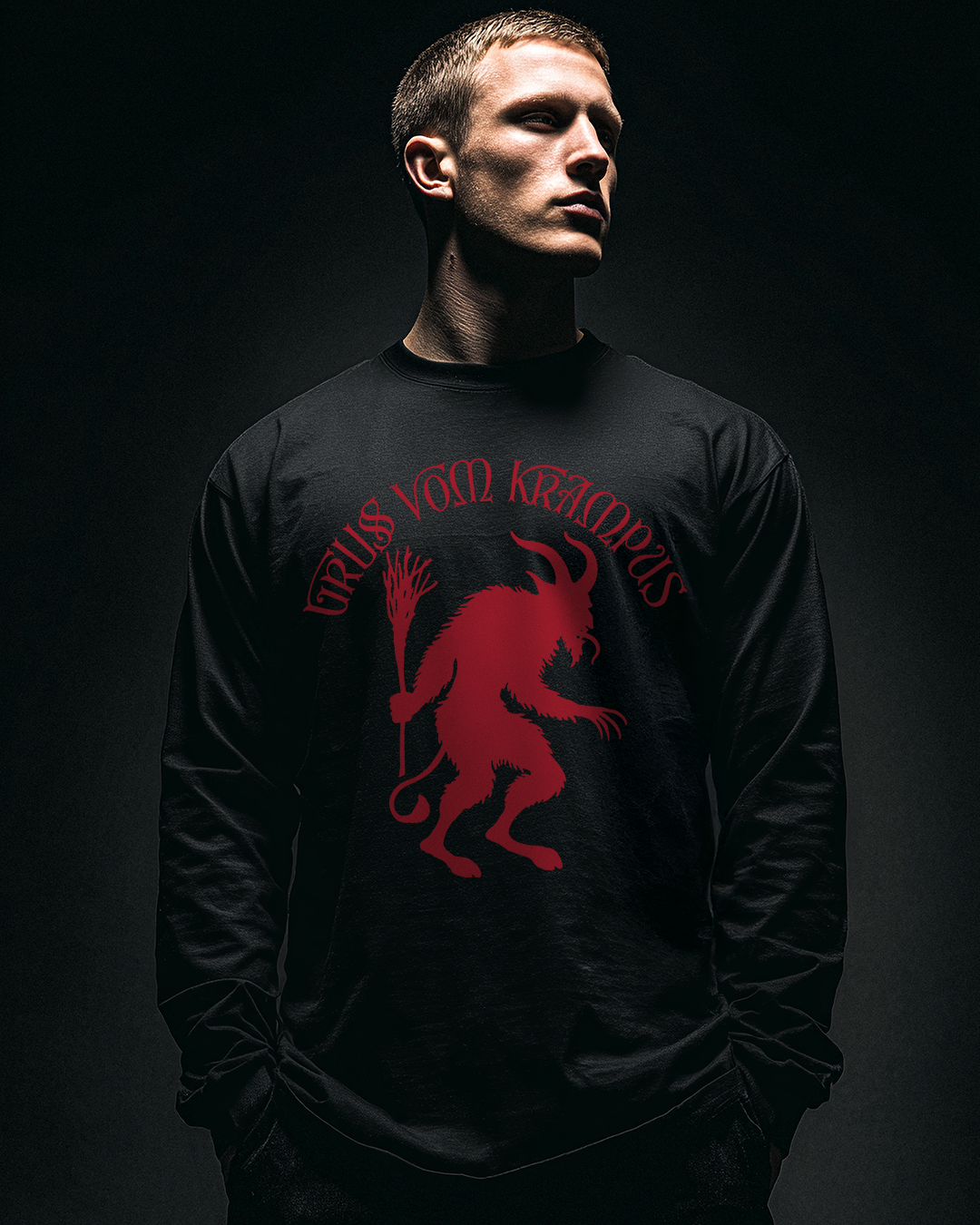 Greetings from Krampus Long Sleeve T-Shirt