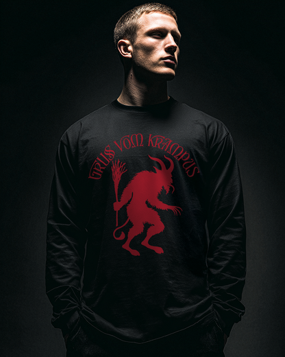 Greetings from Krampus Long Sleeve T-Shirt