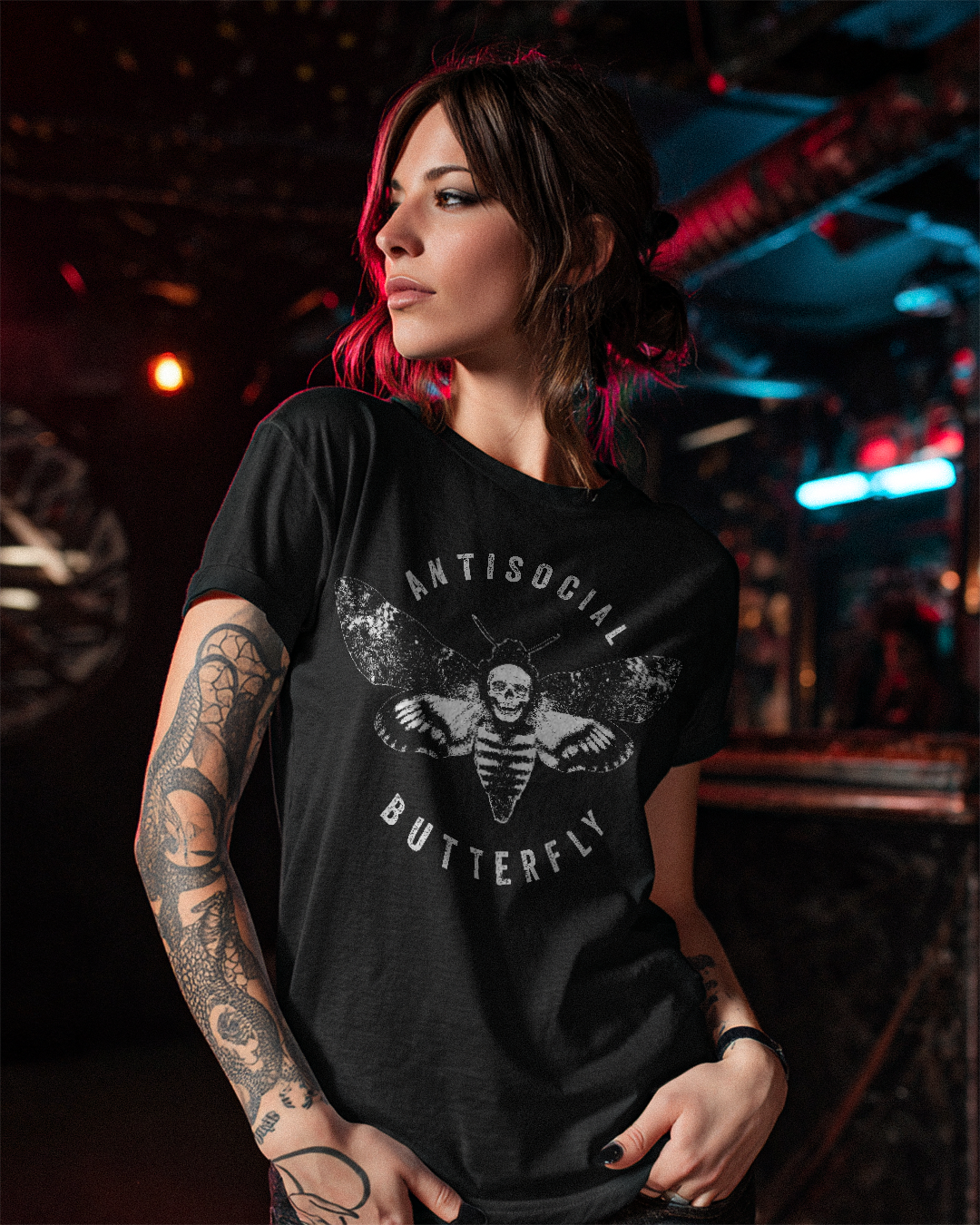 Antisocial Butterfly T-Shirt