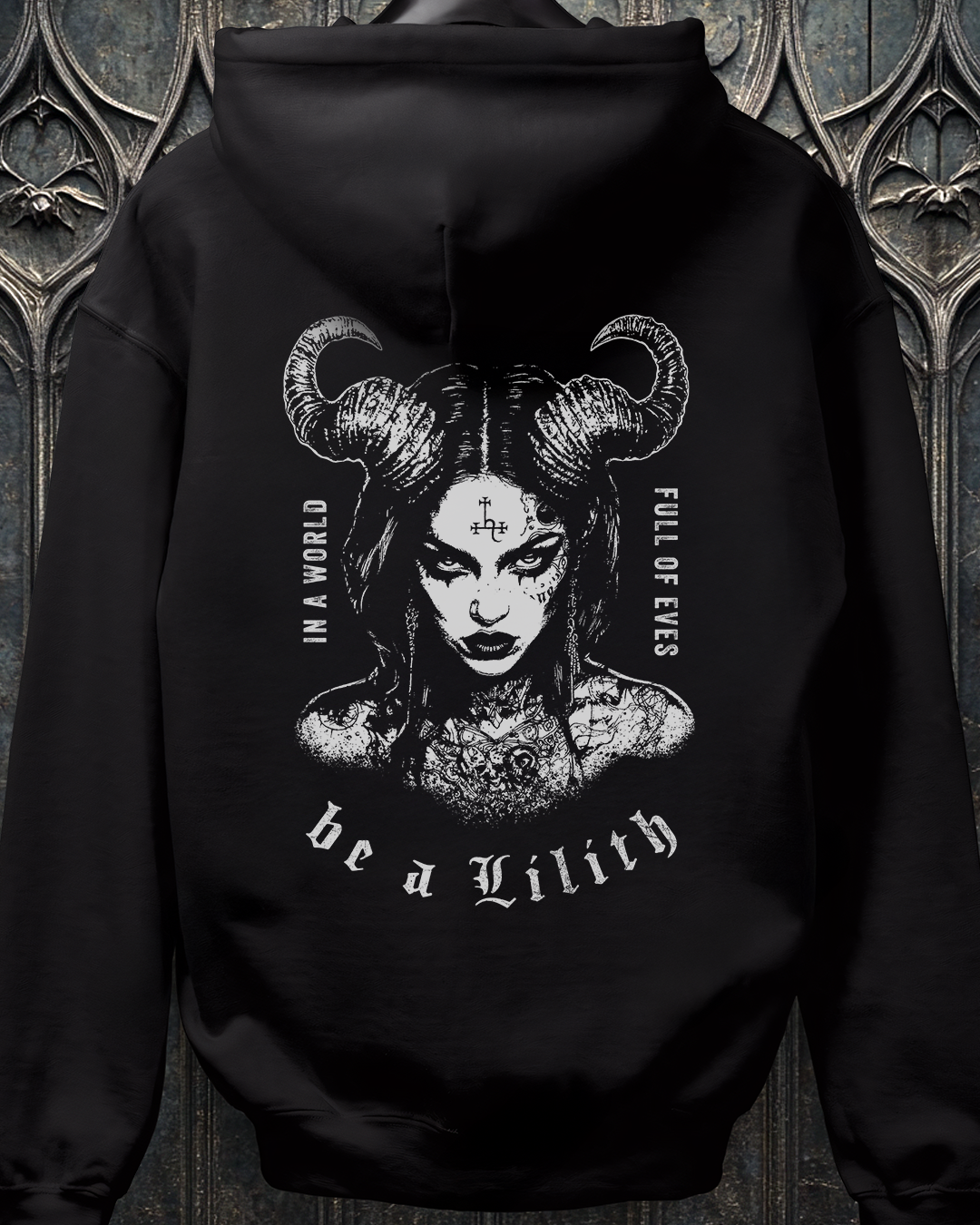 Be a Lilith Zip-Up Hoodie (2 Sided)