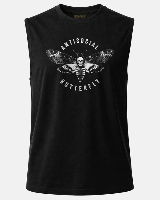 Antisocial Butterfly Muscle Tank