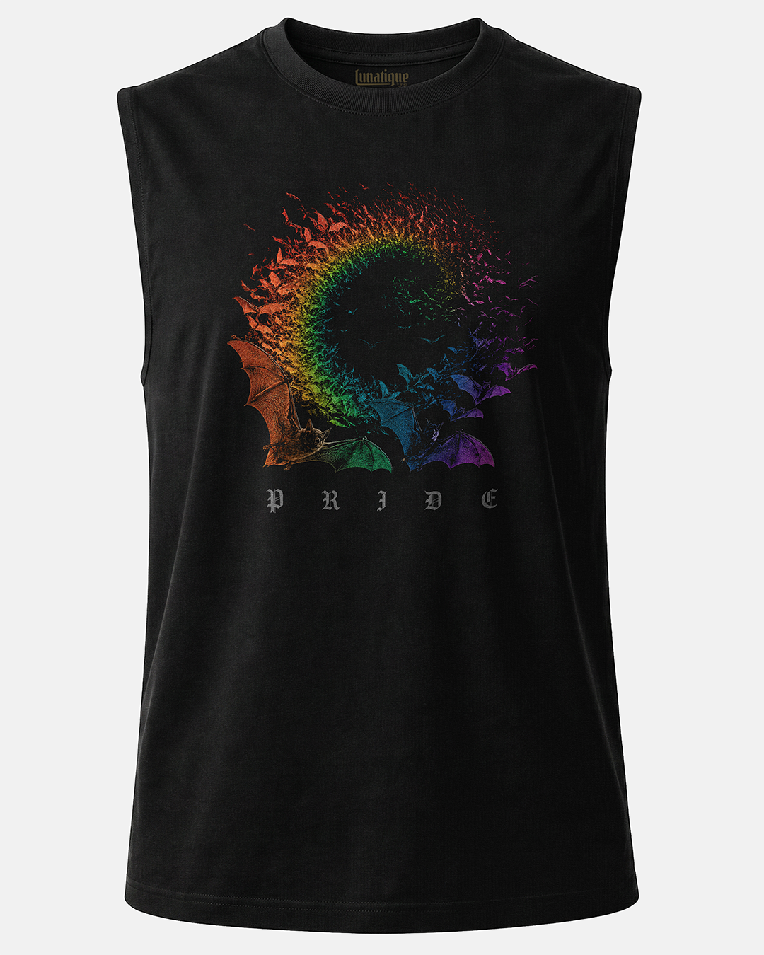 Rainbow Bats Unisex Muscle Tank